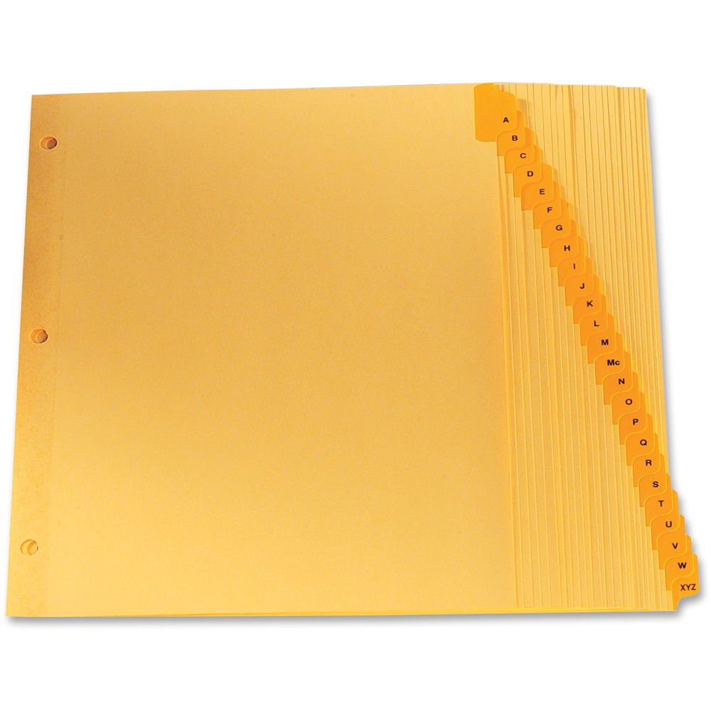 Alphabetical Tabs Dividers